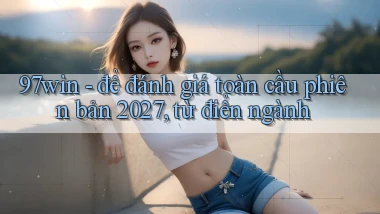 97win   để đánh giá toàn cầu phiên bản 2027, từ điển ngành