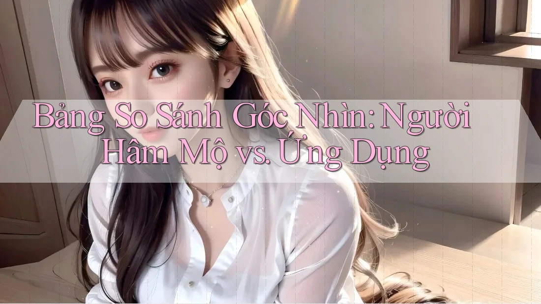 Bảng So Sánh Góc Nhìn: Người Hâm Mộ vs. Ứng Dụng Bảng So Sánh Góc Nhìn: Người Hâm Mộ vs. Ứng Dụng
