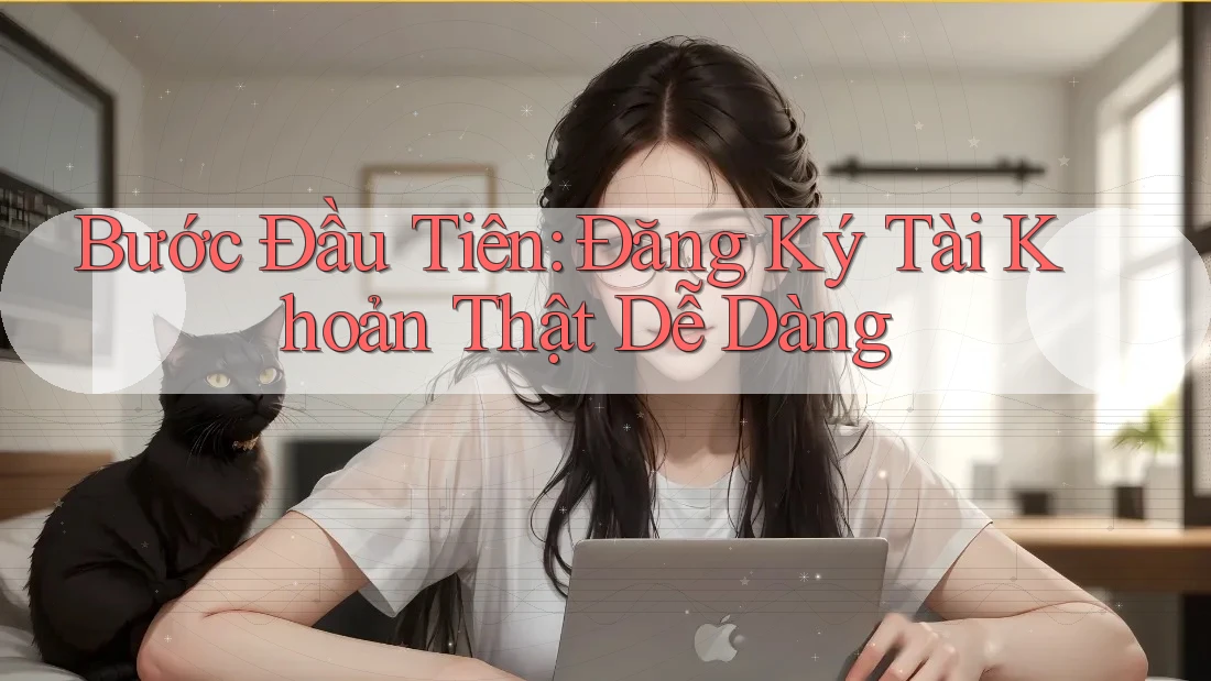 Bước Đầu Tiên: Đăng Ký Tài Khoản Thật Dễ Dàng Bước Đầu Tiên: Đăng Ký Tài Khoản Thật Dễ Dàng