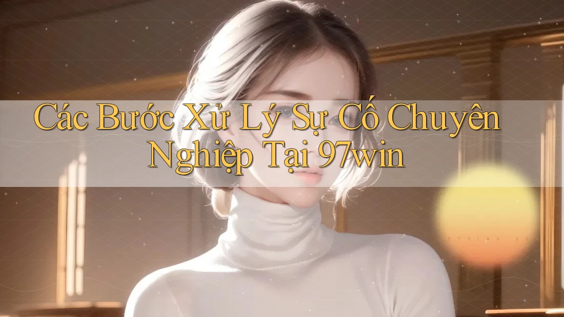 Các Bước Xử Lý Sự Cố Chuyên Nghiệp Tại 97win Các Bước Xử Lý Sự Cố Chuyên Nghiệp Tại 97win