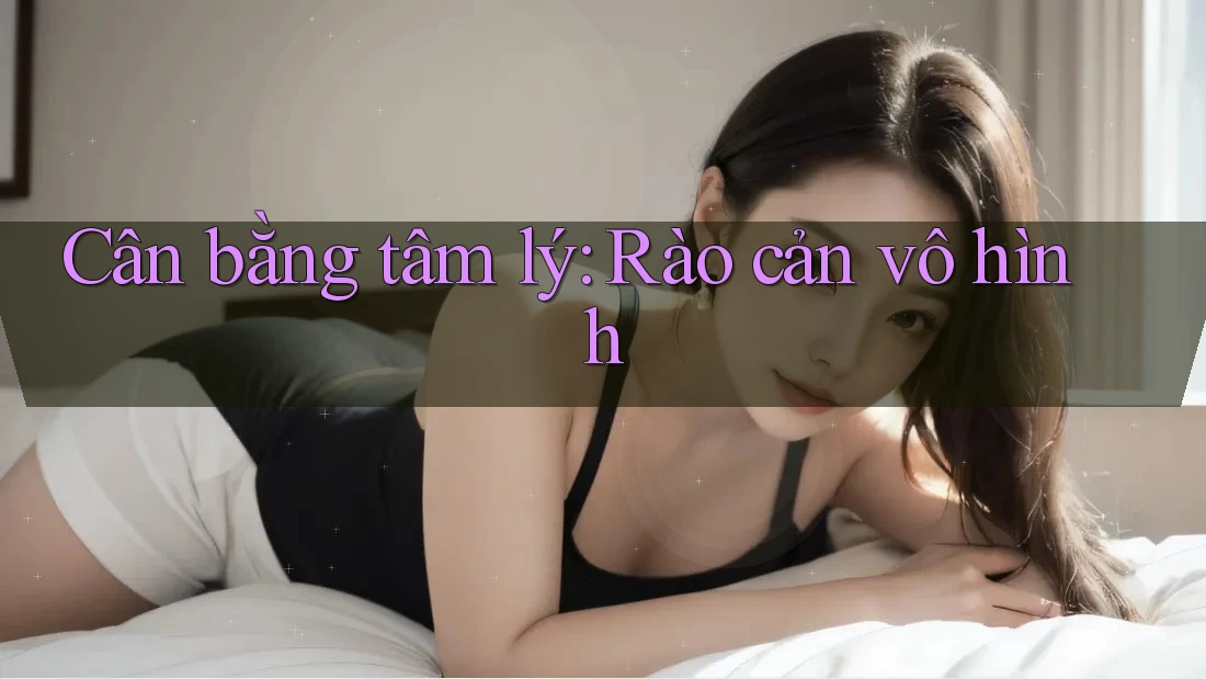 Cân bằng tâm lý: Rào cản vô hình Cân bằng tâm lý: Rào cản vô hình