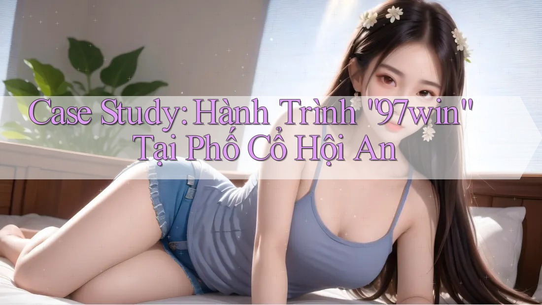 Case Study: Hành Trình “97win” Tại Phố Cổ Hội An Case Study: Hành Trình “97win” Tại Phố Cổ Hội An
