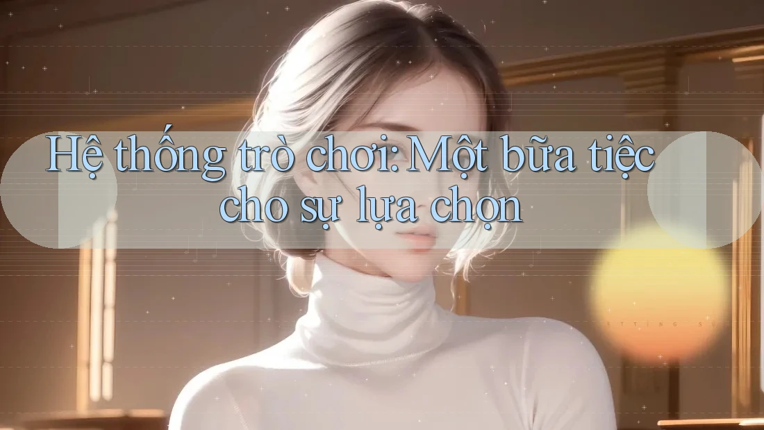 Hệ thống trò chơi: Một bữa tiệc cho sự lựa chọn Hệ thống trò chơi: Một bữa tiệc cho sự lựa chọn