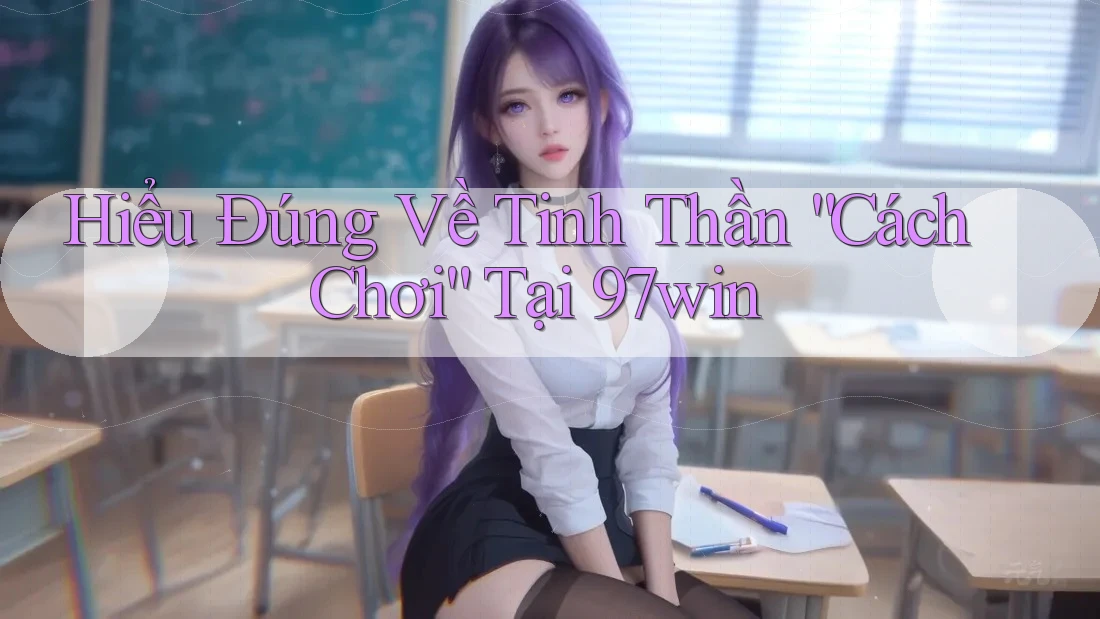 Hiểu Đúng Về Tinh Thần “Cách Chơi” Tại 97win Hiểu Đúng Về Tinh Thần “Cách Chơi” Tại 97win