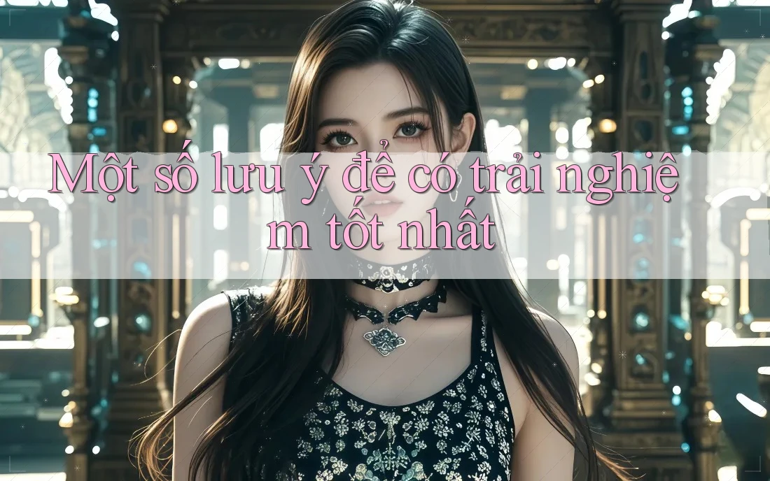 Một Số Lưu Ý Để Có Trải Nghiệm Tốt Nhất