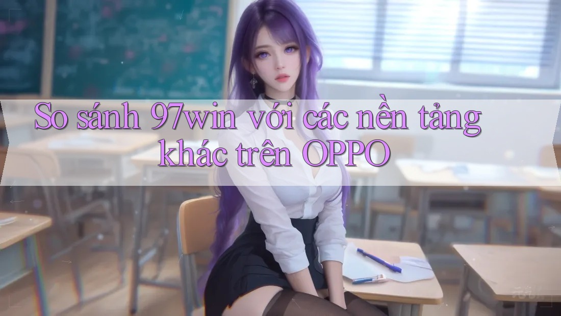 So sánh 97win với các nền tảng khác trên OPPO So sánh 97win với các nền tảng khác trên OPPO