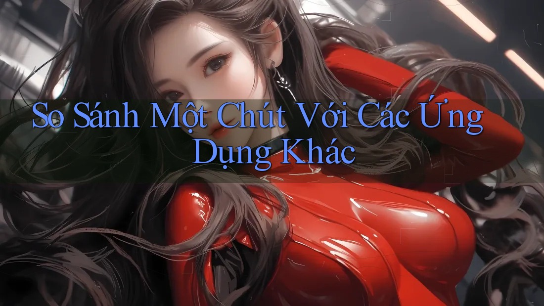 So sánh một chút với các ứng dụng khác
