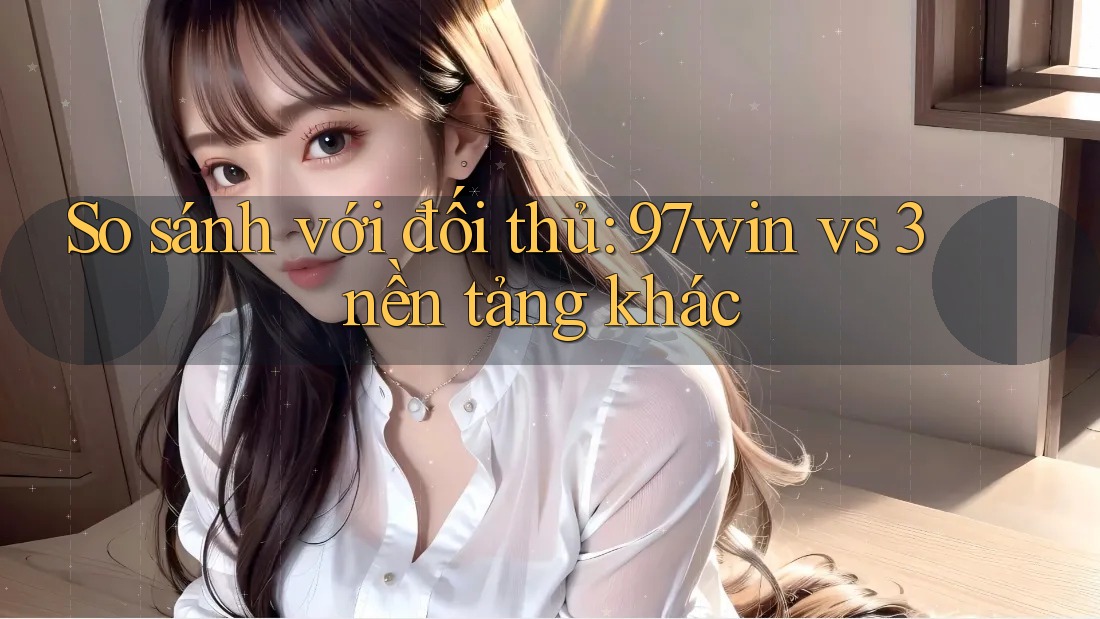 So sánh với đối thủ: 97win vs 3 nền tảng khác So sánh với đối thủ: 97win vs 3 nền tảng khác