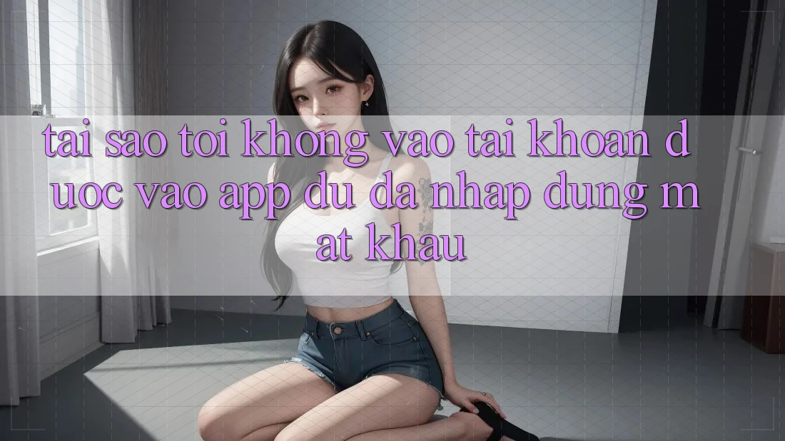 Tại sao tôi không vào tài khoản được vào app dù đã nhập đúng mật khẩu? Tại sao tôi không vào tài khoản được vào app dù đã nhập đúng mật khẩu?