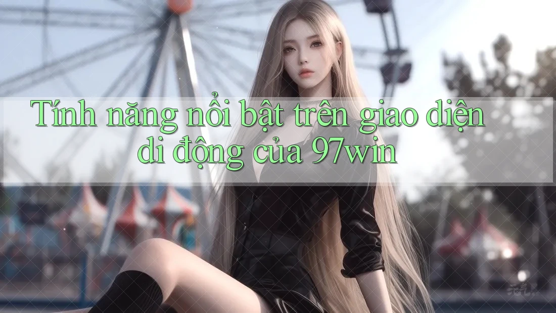 Tính năng nổi bật trên giao diện di động của 97win Tính năng nổi bật trên giao diện di động của 97win