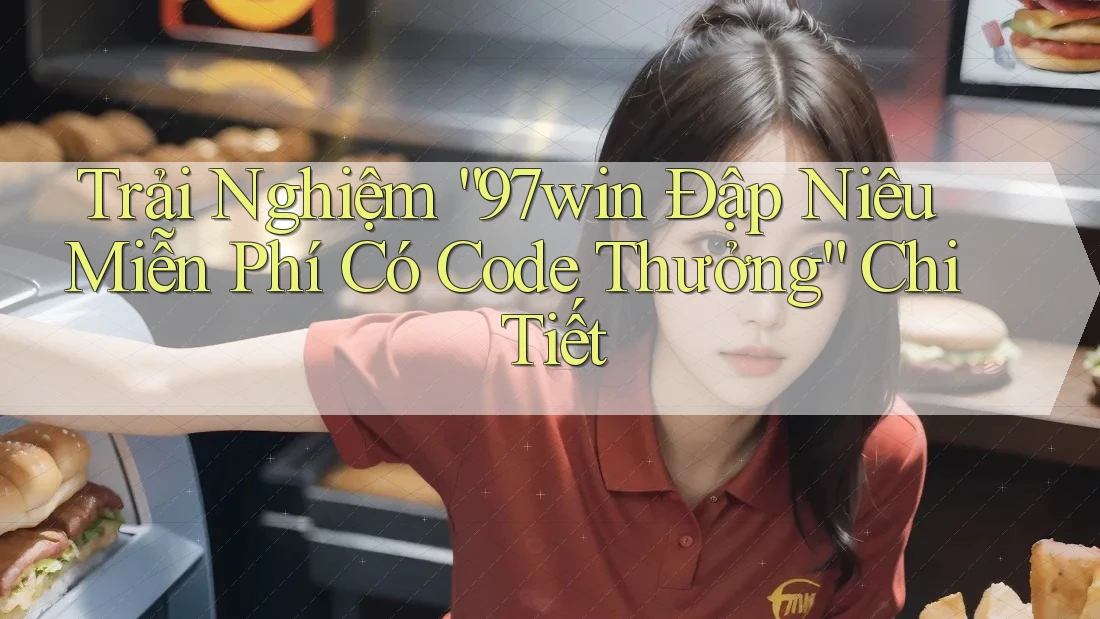 Trải Nghiệm “97win Đập Niêu Miễn Phí Có Code Thưởng” Chi Tiết Trải Nghiệm “97win Đập Niêu Miễn Phí Có Code Thưởng” Chi Tiết