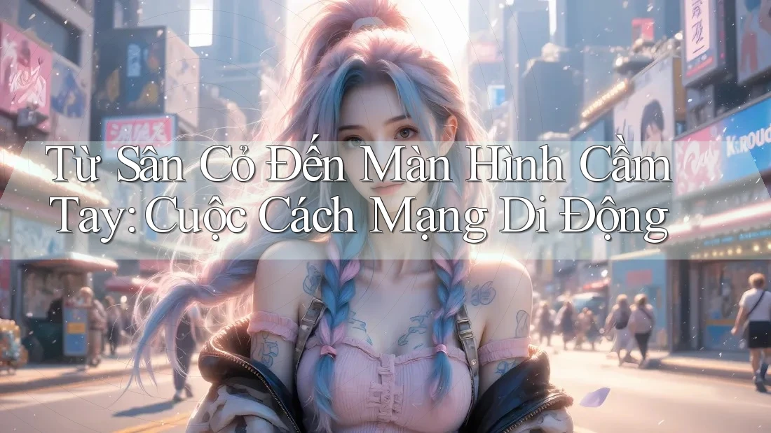Từ Sân Cỏ Đến Màn Hình Cầm Tay: Cuộc Cách Mạng Di Động Từ Sân Cỏ Đến Màn Hình Cầm Tay: Cuộc Cách Mạng Di Động